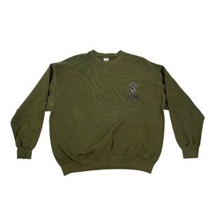 Vintage USMC United States Marine Corps Sweatshirt Made In USA
